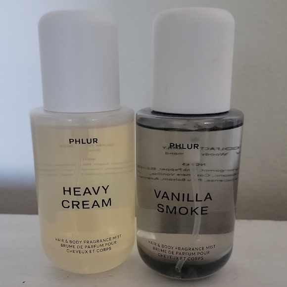 Phlur Heavy Cream & Vanilla Smoke Fragrance Mist Set - Picture 4 of 11